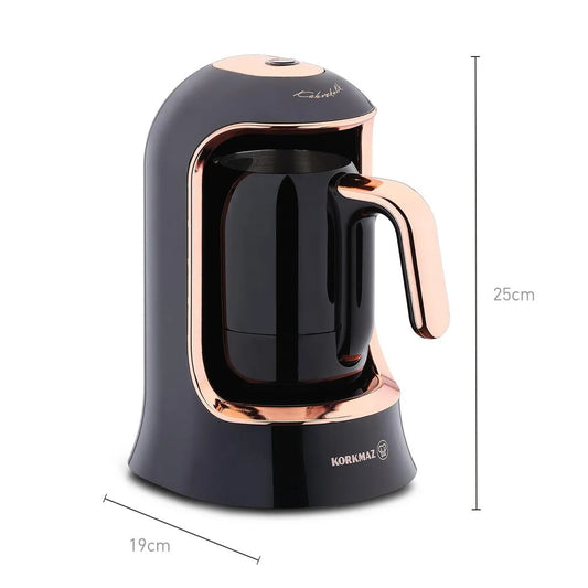 Korkmaz Black Coffee Machine