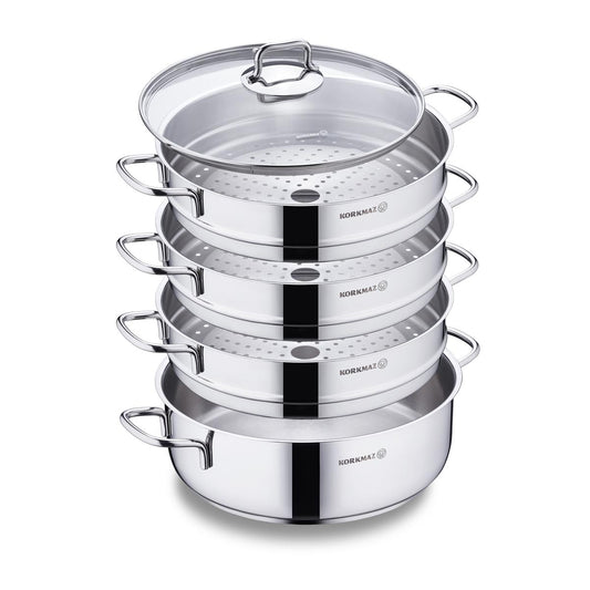 Korkmaz steel cookware set