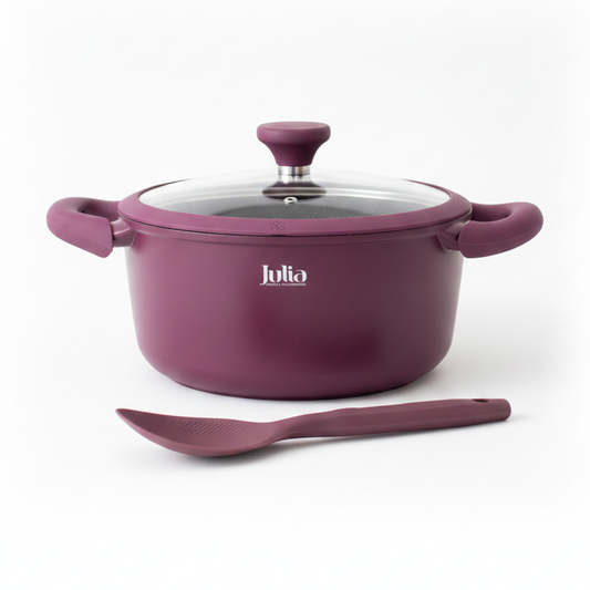 طنجرة جرانيت JULIA Velvet Berry