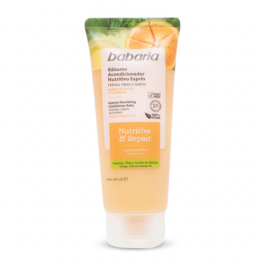 بلسم الشعر المغذي السريع للشعر الجاف والتالف - Nutritive & Repair من babaria