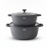 Granite Cooking Pot with Glass Lid — Julia