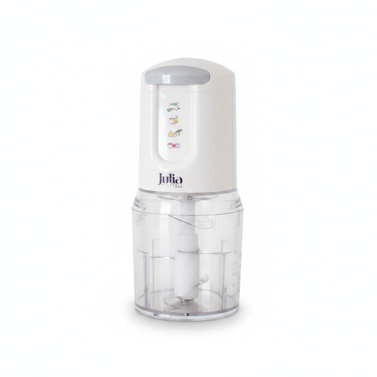 Vegetable and Leaf Chopper with Clear Bowl — Julia