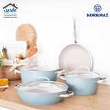 طقم طناجر Korkmaz (Nea Sera)