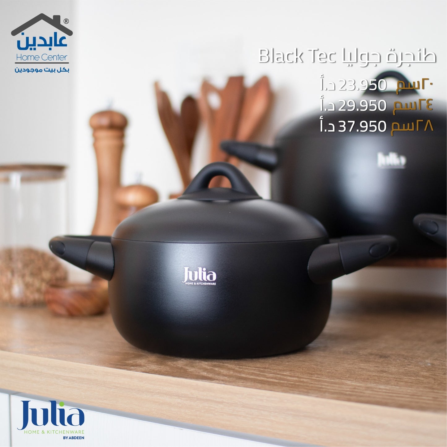 Julia Black Tec Pot