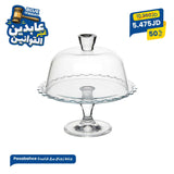 جاط زجاج مع قاعدة