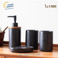 bathroom accessory set