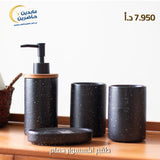 bathroom accessory set