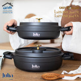 طنجرة حفة واطية JULIA CAST TEC