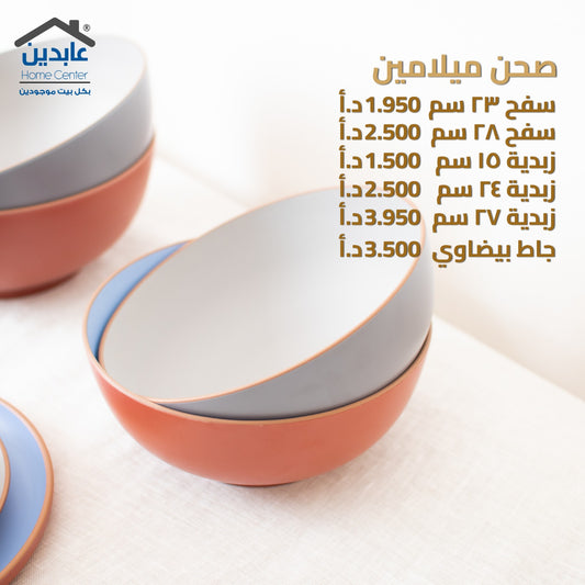 Melamine plate
