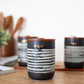 Porcelain spice set
