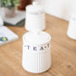 Porcelain spice set