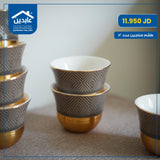 طقم فناجين سادة