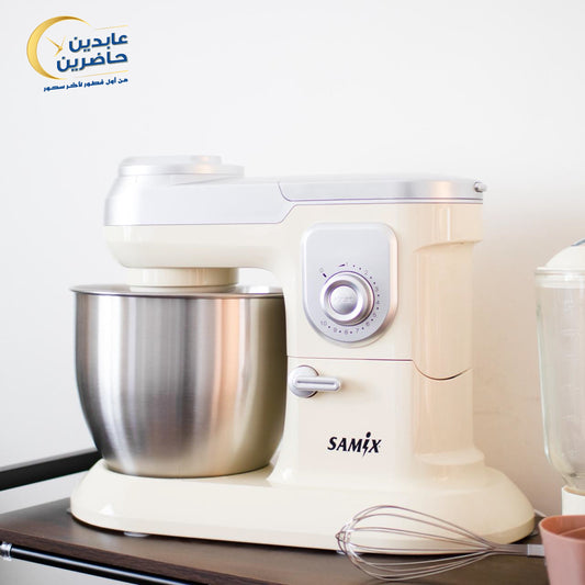 عجانة مع خلاط وفرامة SAMIX