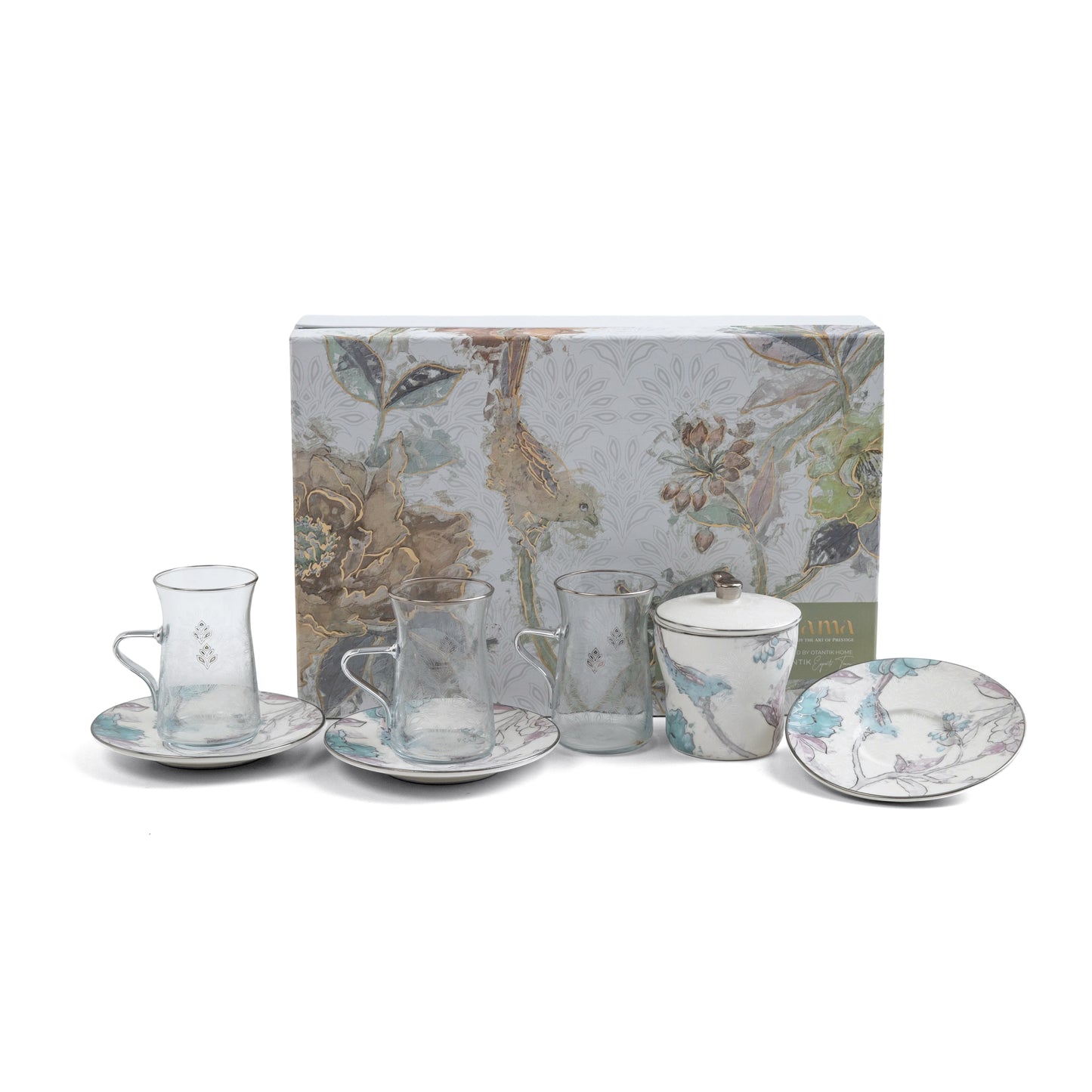 طقم أستكانات الشاي