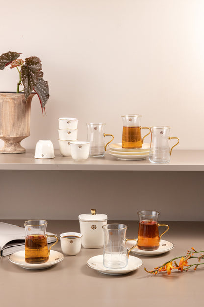 طقم الشاي والقهوة العربية