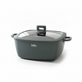 Square Frying Pot with Glass Lid and Fry Basket, 28 cm – Julia