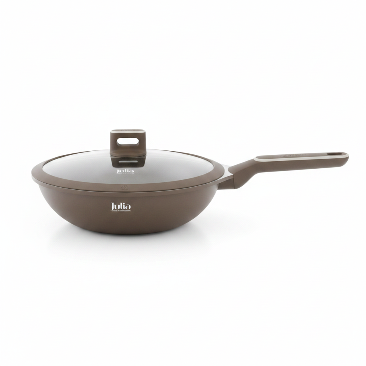 Wok Pan with Glass Lid 28 cm – Julia
