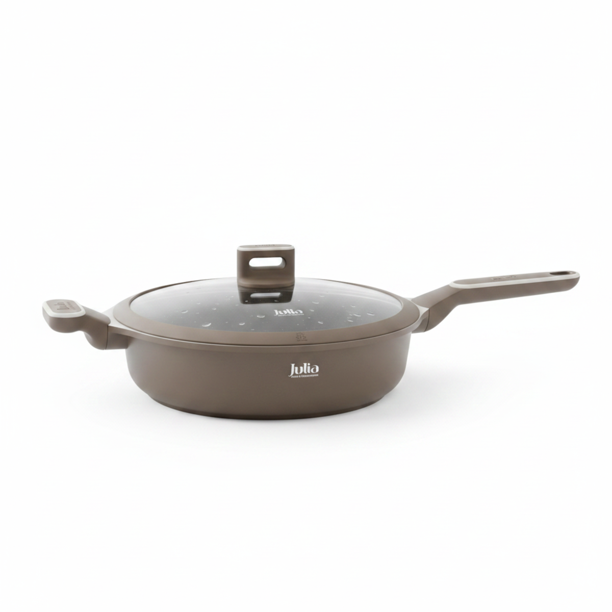 Frying Pan with Glass Lid 28 cm – Julia Home & Kitchenware