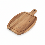 Wood Cutting Board with Handle and Juice Groove — Julia