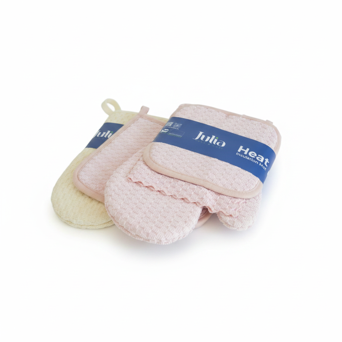Kitchen Set Oven Mitt, Pot Holder & Towel 3-Piece — Julia