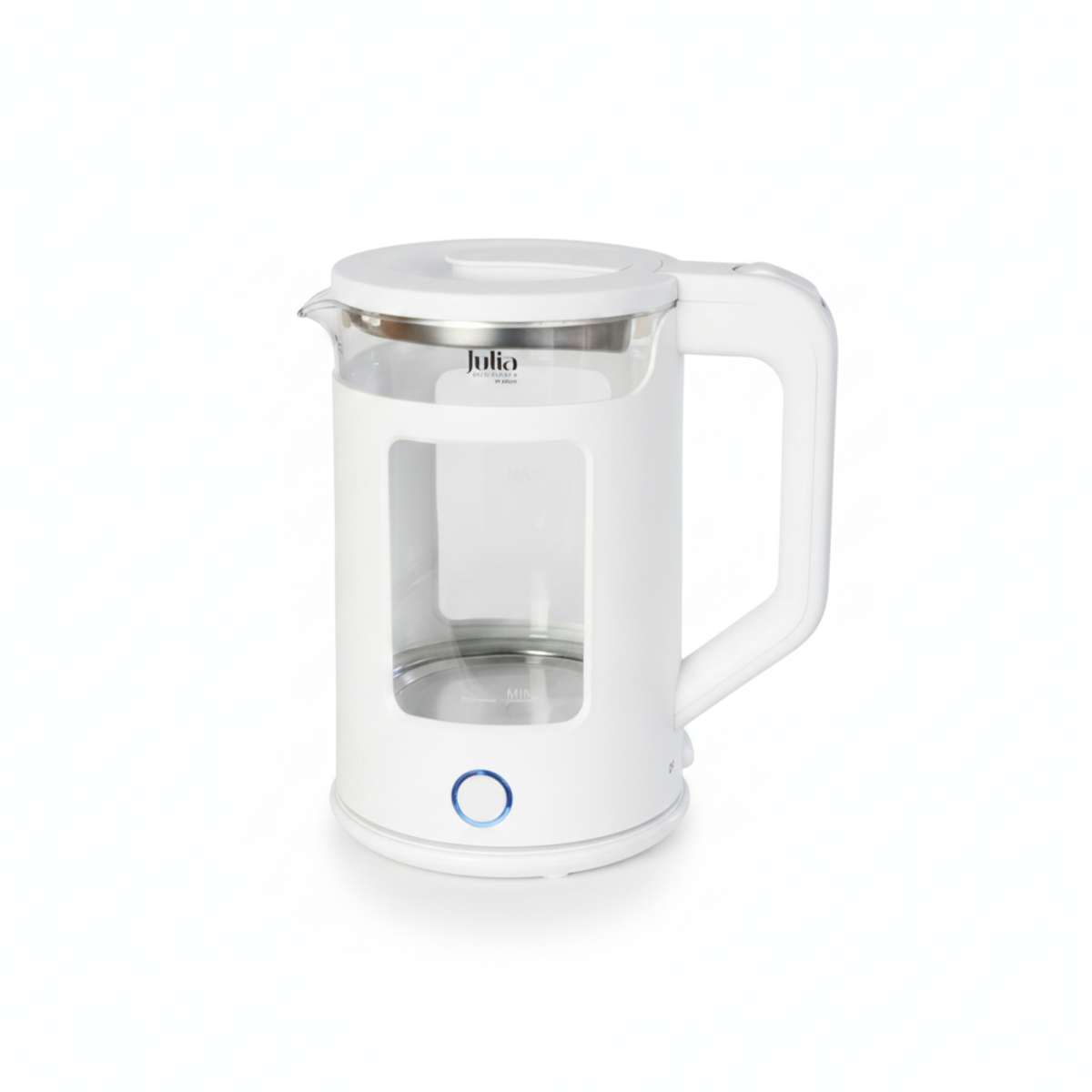 Electric Glass Kettle with MIN/MAX Water Level Window — Julia