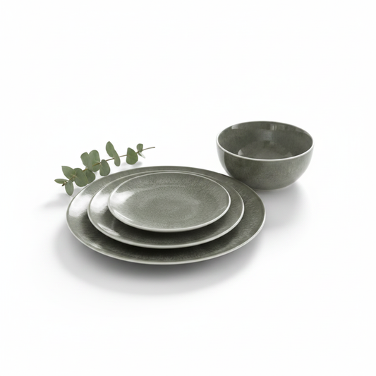 Dinnerware Set 24-Piece – Sofia Collection by Abdeen