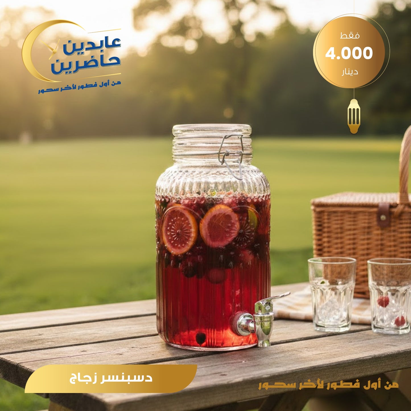 ديسبينسر زجاج