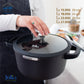 Non-Stick Granite Cooking Pot with Glass Lid – Julia