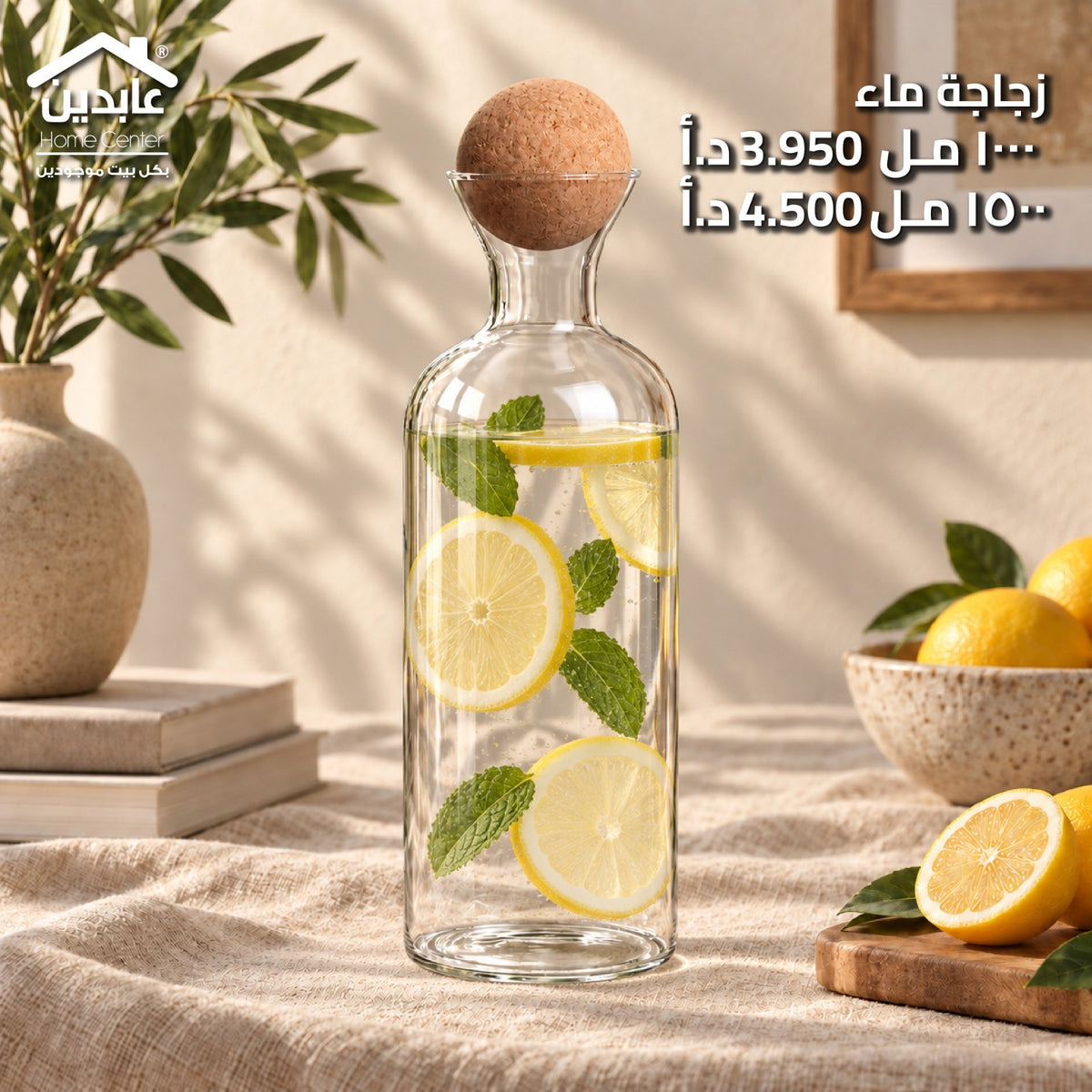زجاجة ماء
