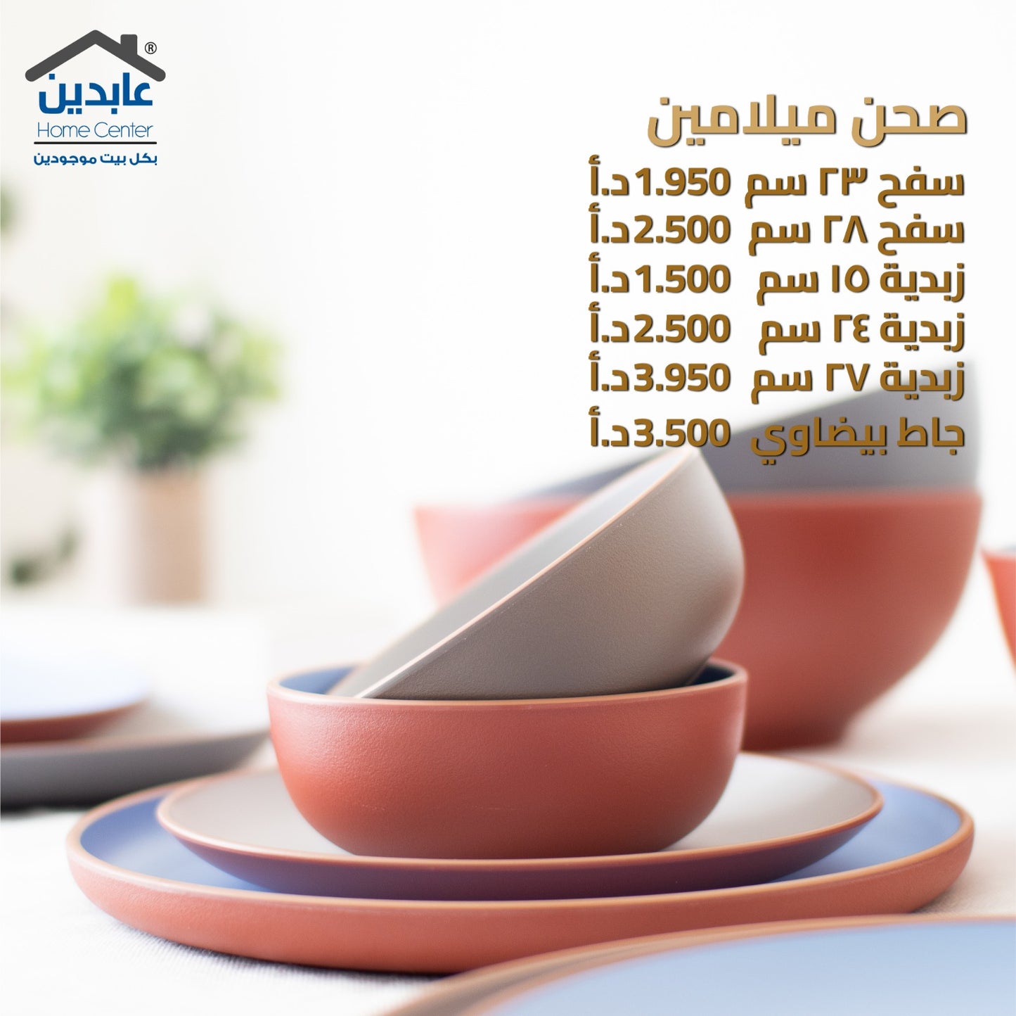 صحن ميلامين