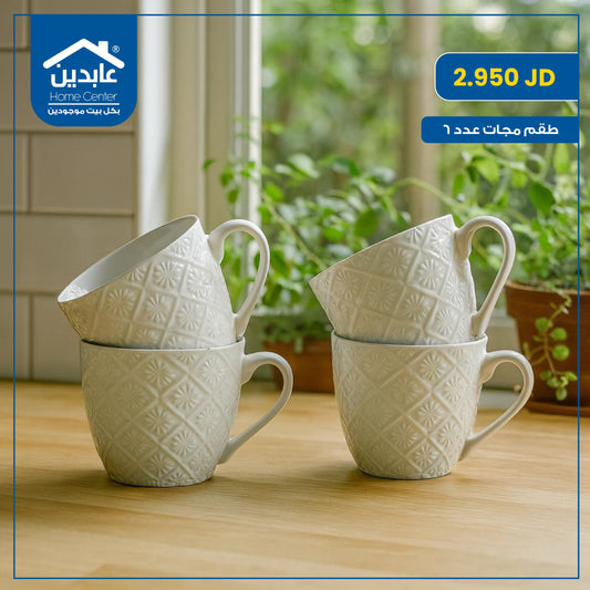 طقم مجات عدد 6