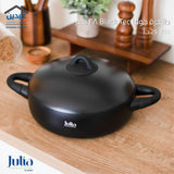 Julia Pot with Low Rim Black Tec JULIA