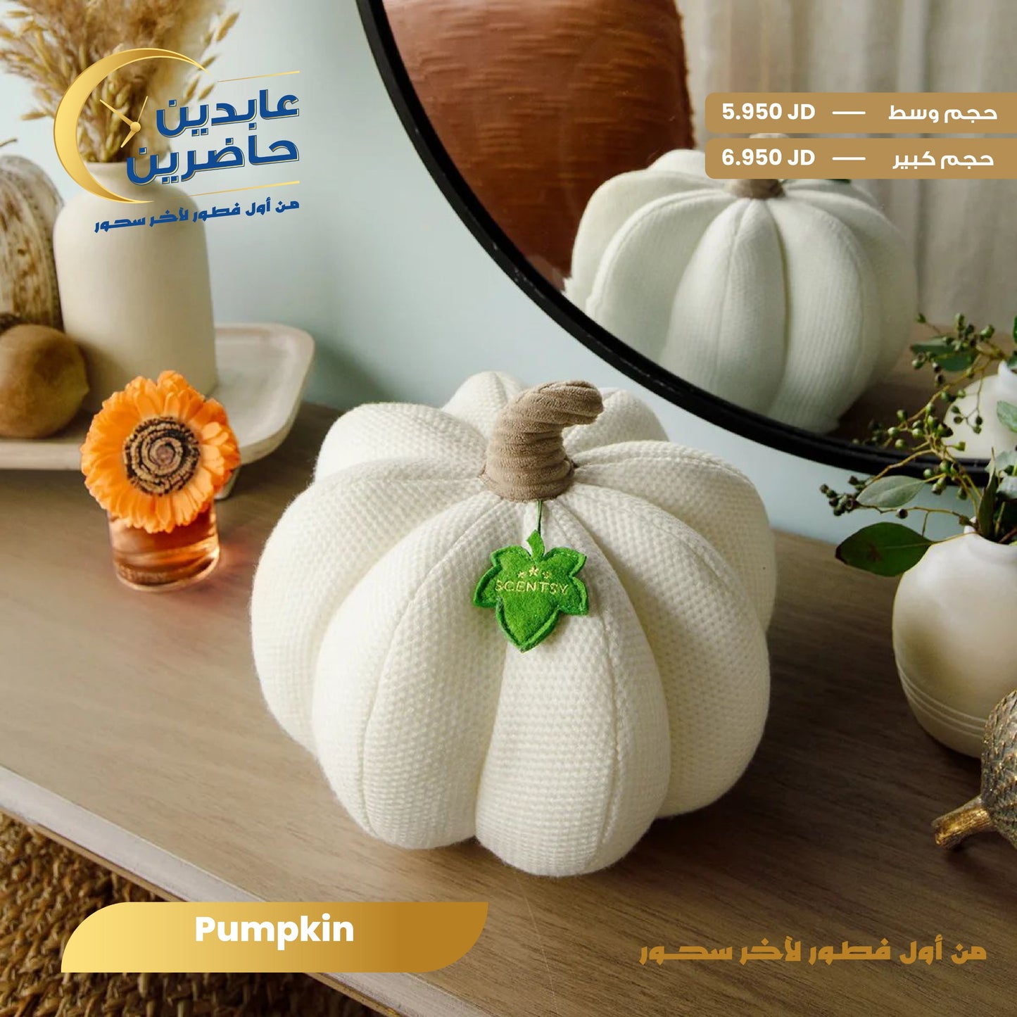 مخدة Pumpkin