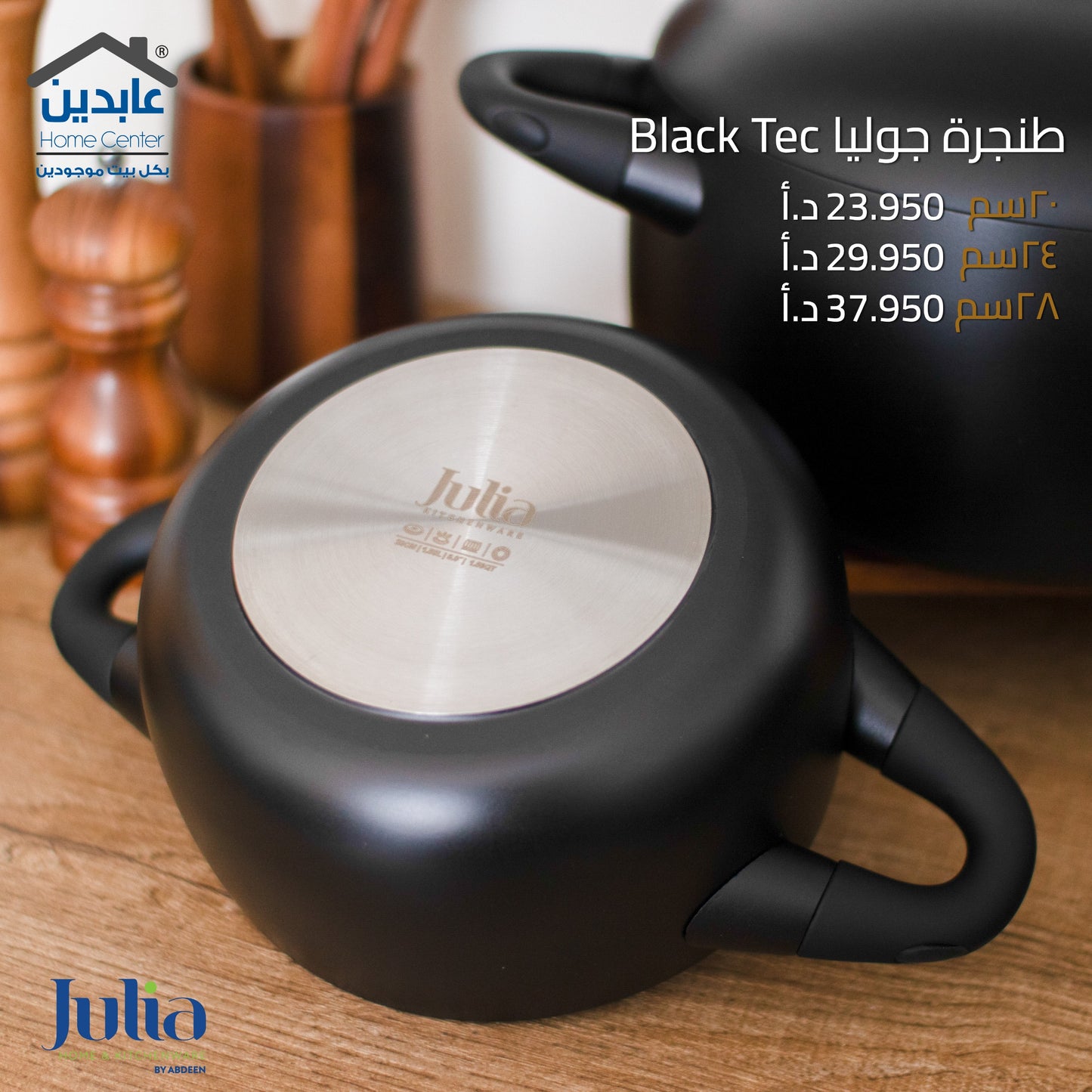 Julia Black Tec Pot