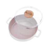 طنجرة حفة واطية سيراميك 26 سم Korkmaz