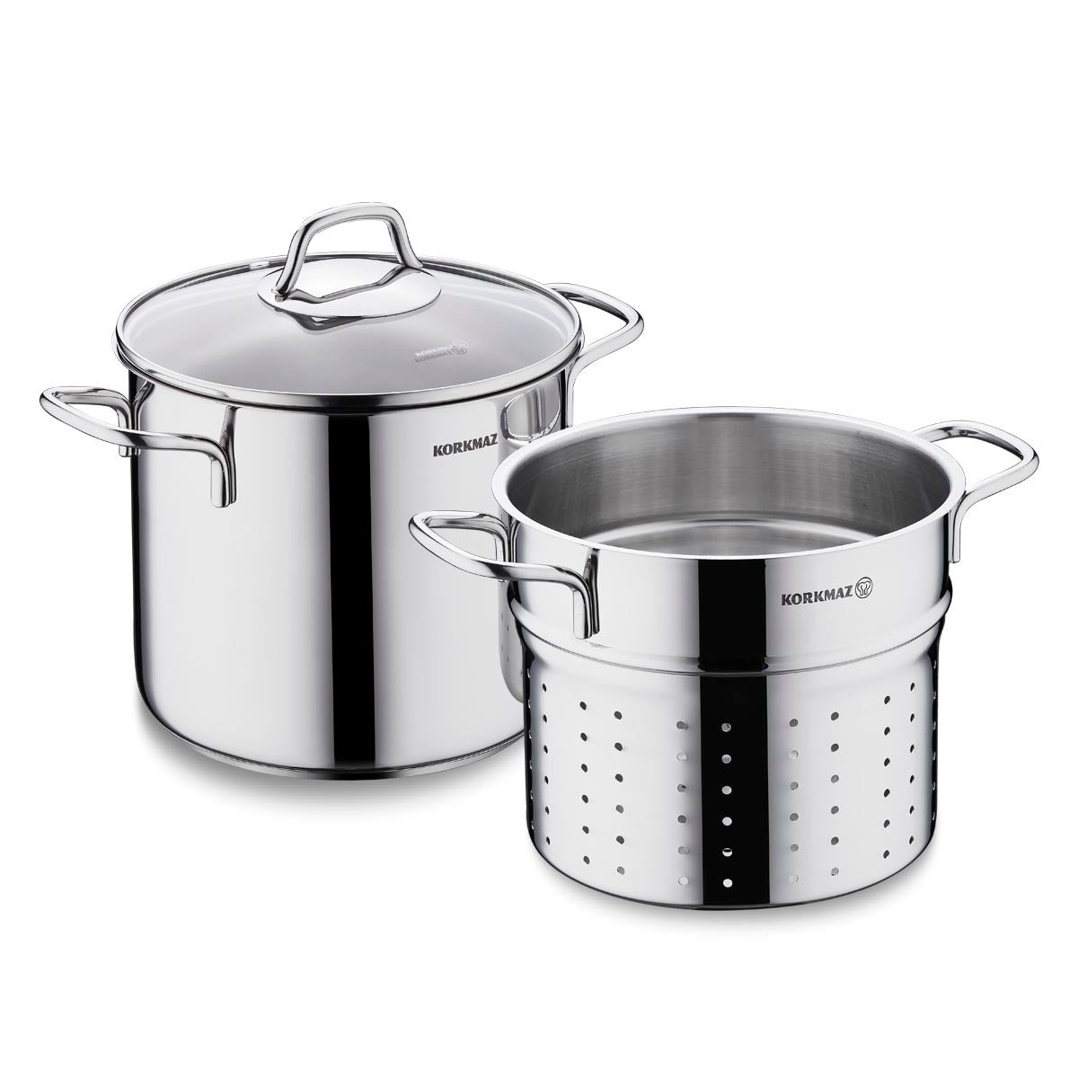 طنجرة سباغيتي ستيلKorkmaz