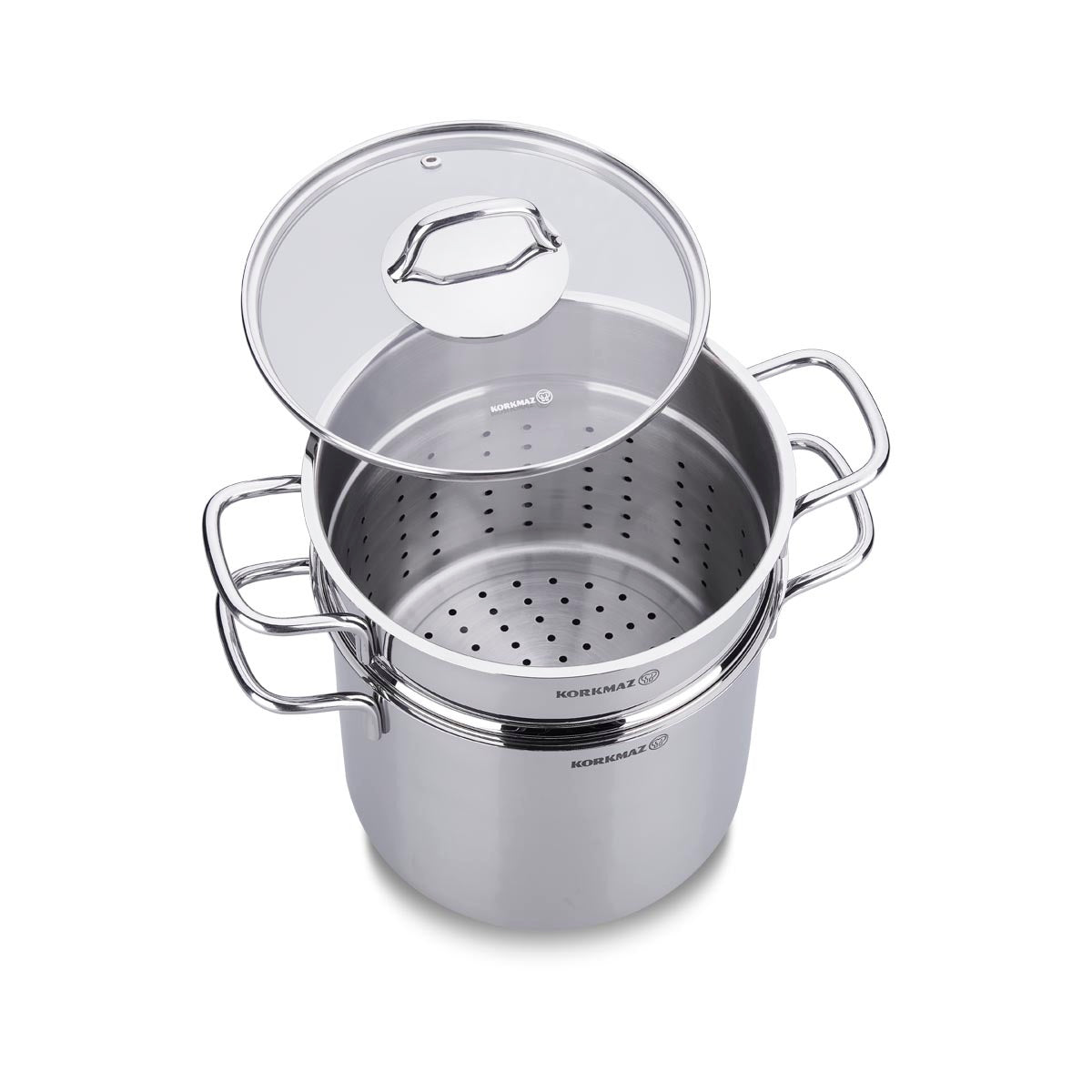 طنجرة سباغيتي ستيلKorkmaz