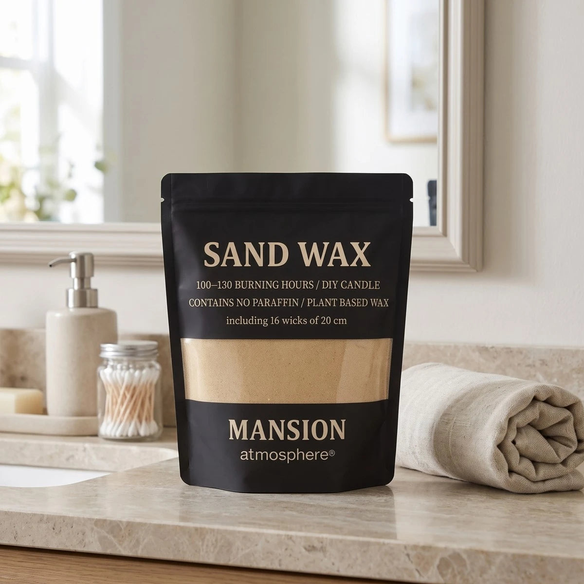 شمع رمل DIY للتشكيل الحر 250 غرام - Mansion Atmosphere