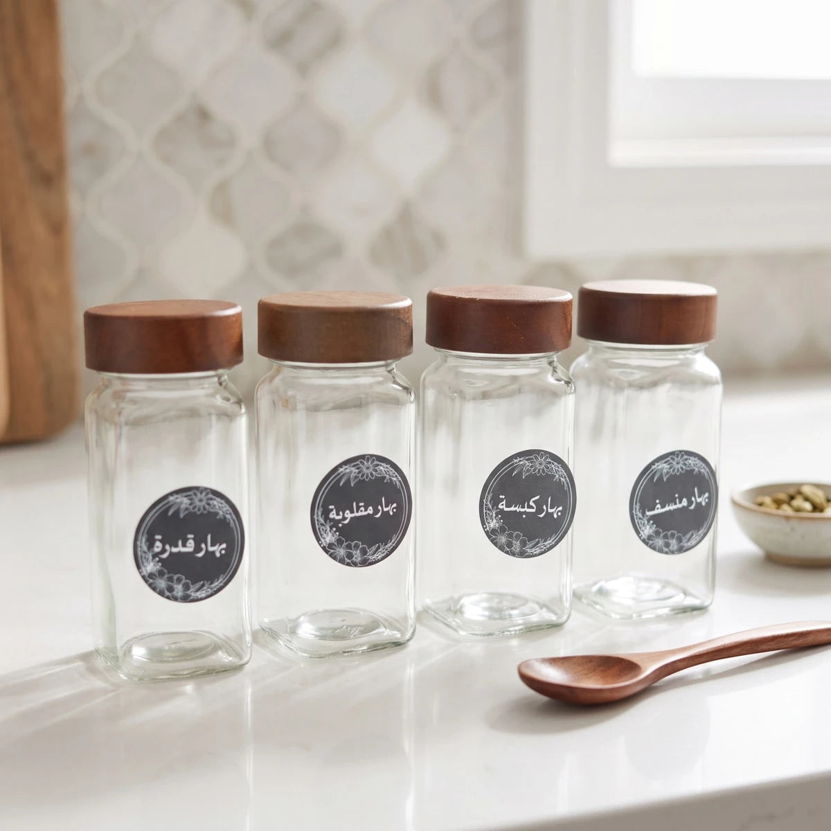 ستيكرز بهارات لتنظيم المطبخ - عابدين Home Center