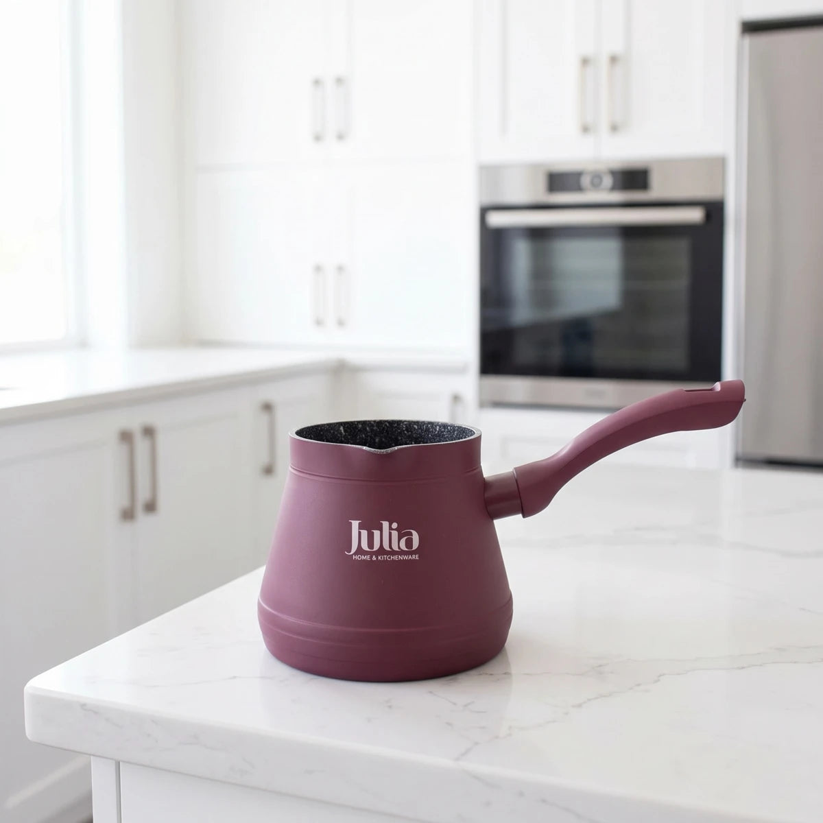 بكرج قهوة جرانيت بيرغندي - Julia
