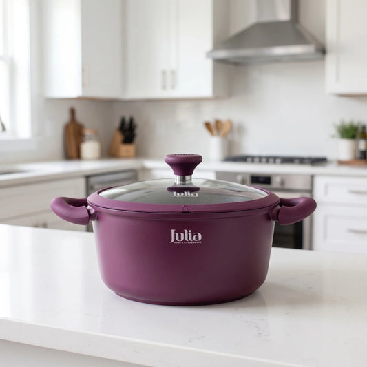 طنجرة جرانيت غير لاصقة Velvet Berry - Julia