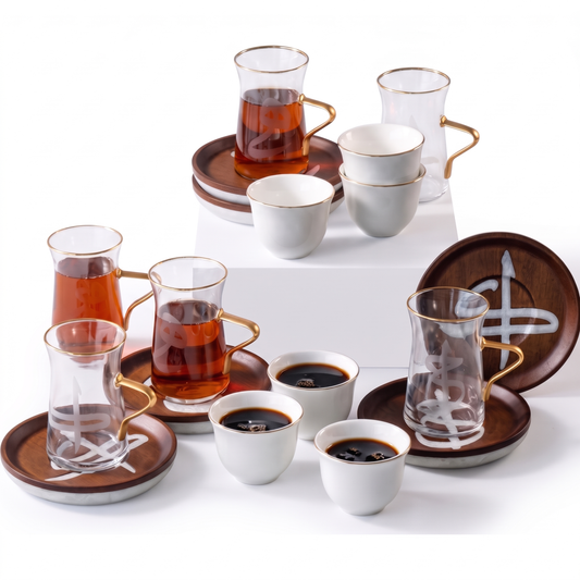 طقم شاي وقهوة عربية